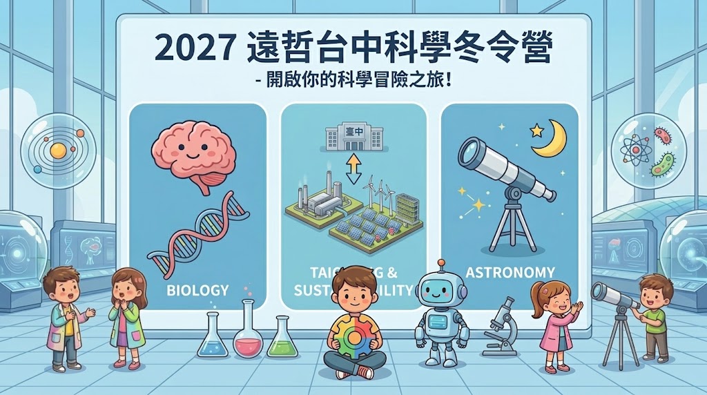 2027遠哲台中科學冬令營